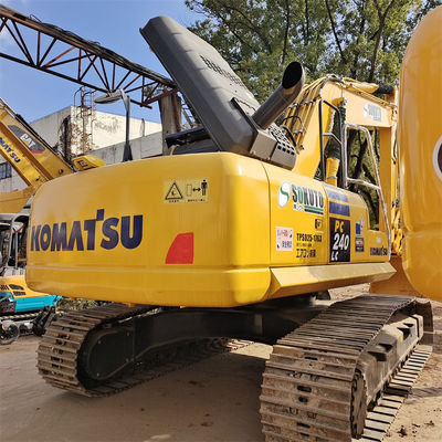 La excavadora de segunda mano Komatsu PC240LC de primer nivel con capacidad de cubo de 1.2cbm en Japón