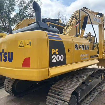 20TONAS Peso de operación Excavadora Komatsu usada pc200-8 Excavadora de rastreo hidráulico 2022