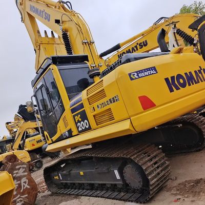 20 toneladas de excavadora Komatsu PC200-8 usada vendida con bomba hidráulica original