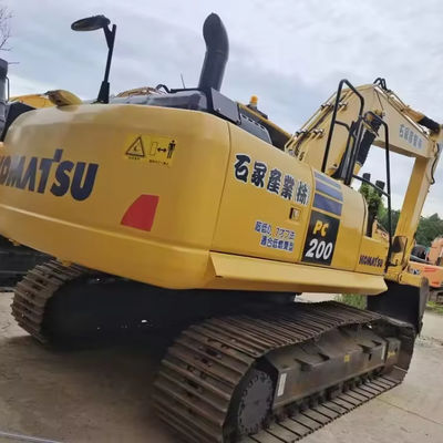 8000 Profundidad máxima de excavación Excavadora Komatsu PC200-8 utilizada con bomba hidráulica original