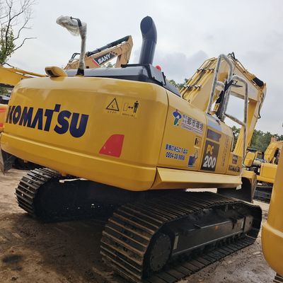 Excavadora usada Komatsu Pc 220 para talleres de reparación de maquinaria Excavadora de rastreo de 22 toneladas