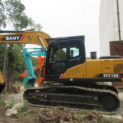 2265 kg Peso de la máquina utilizada Sany 215C Excavadora de rastreo para obras de construcción