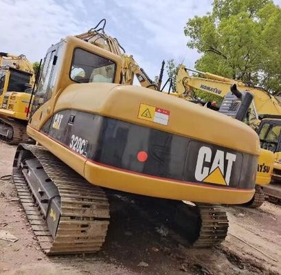 Excavadora japonesa CAT 320CL usada 320D 320D2 320C 320GC 320GX 320DL 20 toneladas 3600 horas de trabajo