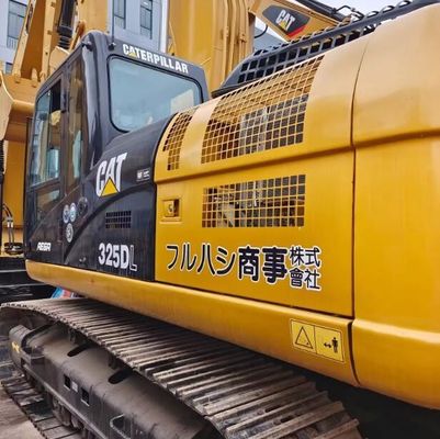 25000 KG de peso de la máquina usada Caterpillar 325D Excavadora de rastreo de Japón con motor