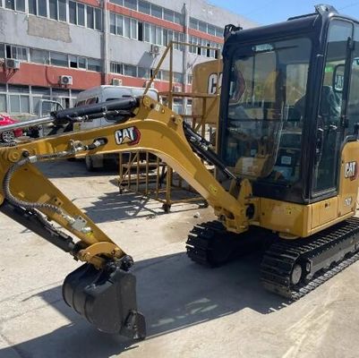 Excavadora hidráulica usada CAT 302cr con motor C1.1 y peso de 32000 kg