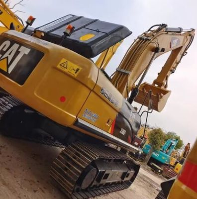 Excavadora de segunda mano de 36 toneladas CAT 336D con pintura original y capacidad de cubo de 2,0 m3