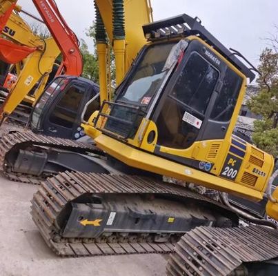 Excavadora de 20 toneladas Komatsu PC200-8 con cilindro hidráulico original en Japón