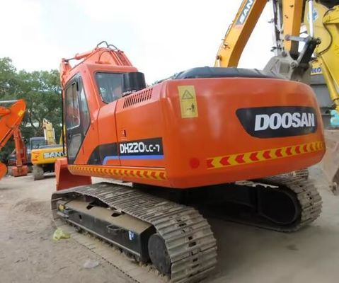 110KW DOOSAN DH220LC-7 22Ton usado original 225 300 excavadora hidráulica con motor de 110KW