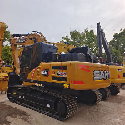Excavadora Sany SY215C Usada Excavadora hidráulica con motor ISUZU