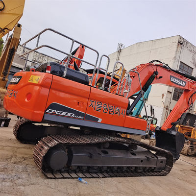 Excavadora Doosan DX225 DX300 con motor DE08TIS y capacidad de cubo de 1,27