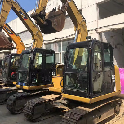 Excavadora japonesa original CAT 307E con bajas horas de trabajo en las tiendas de materiales de construcción