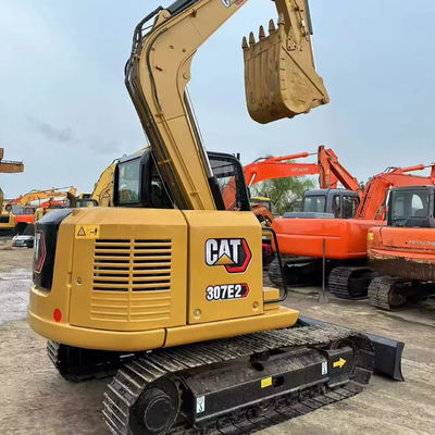 Excavadora mini hidráulica japonesa CAT 305.5E2 con hoja 43KW 5.1/3.2 velocidad nominal