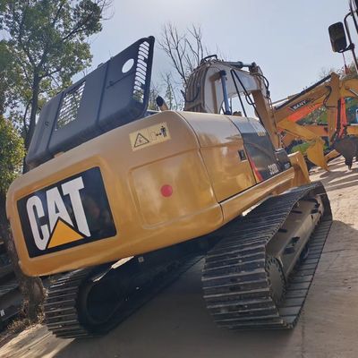 Excavadora usada CAT 320D 320DL con bomba hidráulica original de 20 toneladas de peso operativo
