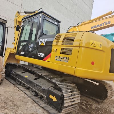 Excavadoras Caterpillar 320D usadas válvula hidráulica original y zapatos de pista usados con 1