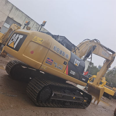 Excavadora de tipo móvil de rastreo ORIGINAL Excavadora de cilindro hidráulico Caterpillar 320D
