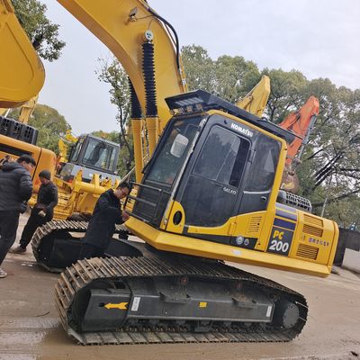 Excavadora Komatsu PC200-8 Usada de 2016 con cilindro hidráulico original de Japón hecha en MO