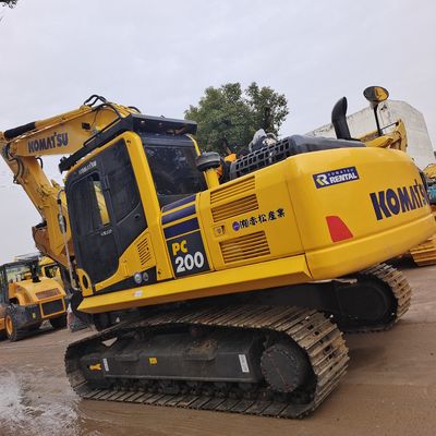Excavadora de segunda mano Komatsu PC200 PC200-7 PC200-8 PC220 con tipo de movimiento de rastreador