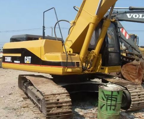 Excavadora de rastreo Cat 330BL usada con capacidad de cubo de 1,5 m3 y motor Cat 3306
