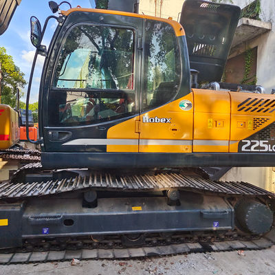 Excavadora de 25 toneladas Hyundai225LC-9S Excavadora de rastreo de segunda mano para proyectos ambientales