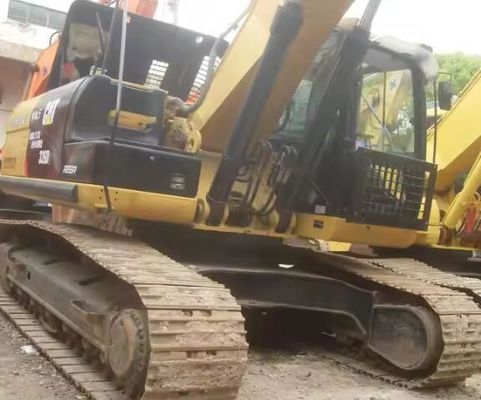 Excavadora de segunda mano 326d con gancho C7.1 motor bomba hidráulica original