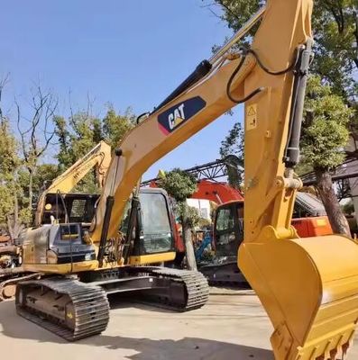 Capacidad de 1 cubo 20 toneladas Excavadora Caterpillar 320d para la construcción
