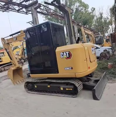 Válvula hidráulica original Excavadoras usadas 306E de Japón 6 toneladas CAT306 máquina de movimiento de tierra