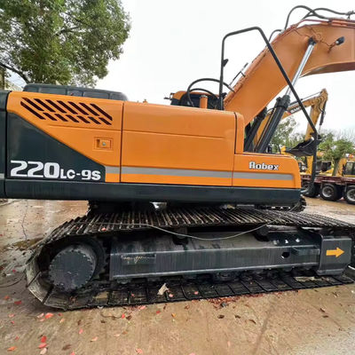 Excavadora hidráulica Hyundai 220-9S y 305-9T usada con altura máxima de excavación 9840MM