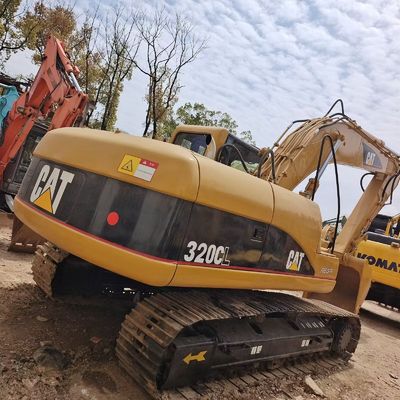Excavadora usada Cat 320C 20 toneladas 2018 en buen estado con capacidad de 0.9 cubos