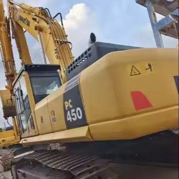Excavadora Komatsu Pc450-8 de segunda mano con cilindro hidráulico original en buenas condiciones