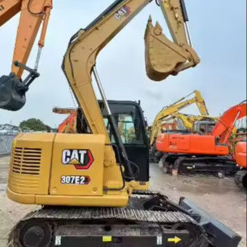 6800 KG Peso de operación de segunda mano 307e Caterpillar CAT 307E Excavadora de 7 toneladas