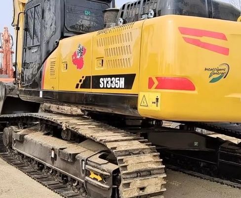 SANY SY335H Excavadora de segunda mano Válvula hidráulica original 1.9 Venta de capacidad de cubo