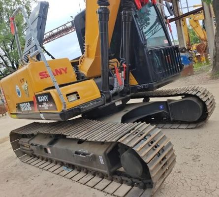 Sany SY135C excavadora de rastreo hidráulico de segunda mano con un peso de operación de 13,5 TONAS