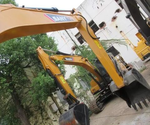 Performance de trabajo suave SANY SY155H Excavadora con cilindro hidráulico original