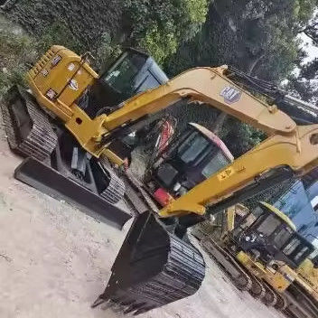 CAT306E2 Excavadora de segunda mano con maquinaria de arrastramiento y bomba hidráulica original
