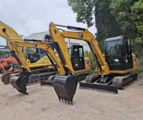 Excavadora Caterpillar CAT306E2 con capacidad de 0.31 cucharas y peso de la máquina de 6800 KG