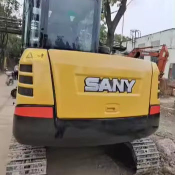 Usado SanySY60C Excavadora de rastreo hidráulico Excavadora de segunda mano 5780 KG Peso de la máquina