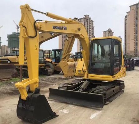 Pequeña excavadora de 6 toneladas PC56 PC60 PC78US Excavadora de rastreo Komatsu con 800 horas de trabajo