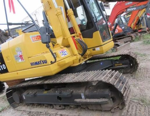 Excavadora de segunda mano Komatsu PC110 con capacidad de 0.48CBM a un precio asequible