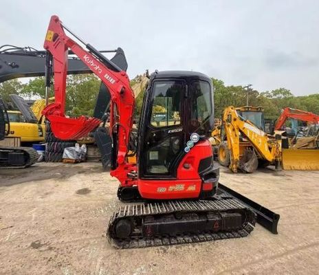Excavadora original Kubota U35 35 de 3.5 toneladas de segunda mano en buen estado en Japón