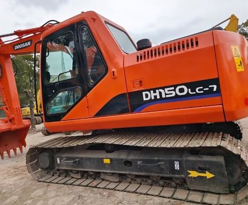 Doosan DH150LC-7 Excavadora USED en buen estado cilindro hidráulico original a un precio asequible