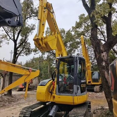 Excavadora Komatsu PC78US usada con cilindro hidráulico original en buenas condiciones