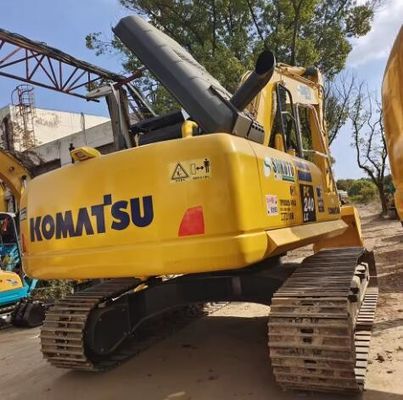 25130 kg clase de peso de operación Komatsu PC240-8 Excavadora de segunda mano con mayor tamaño