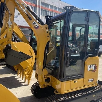 Excavadora CAT 302cr de 2 toneladas Excavadora hidráulica de retroexcavadora CAT con motor C1.1