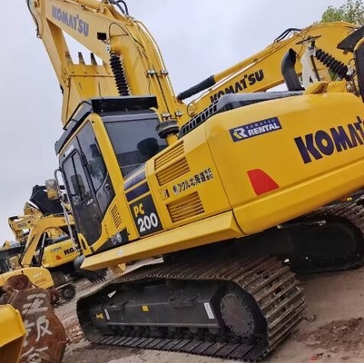 Valva hidráulica original Komatsu PC200-8 Excavadora con y de segunda mano de Japón