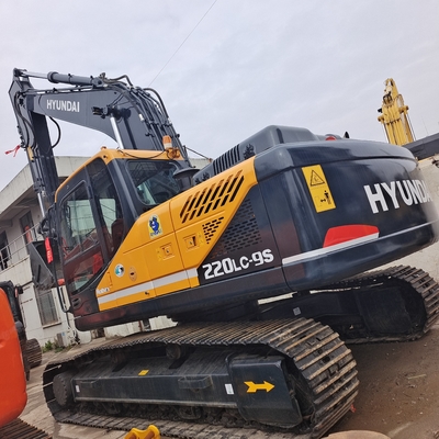 Corea Original Hyundai 220lc-9s de segunda mano Excavadora de 20TON para la construcción en Corea