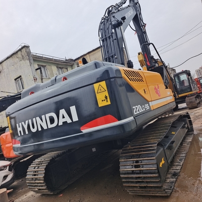 20 toneladas de peso operativo Excavadora utilizada de Corea Hyundai 215LC-9 con zapatillas de pista de Japón