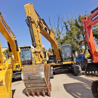 Excavadora Caterpillar 320D2 usada Máquina de construcción de 20 toneladas con 1200 horas de trabajo