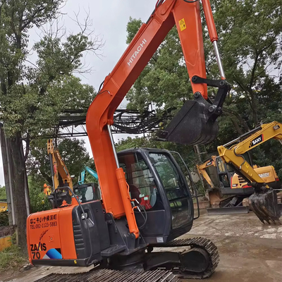 Hitachi Zx60 Excavadora de segunda mano con motor 4TNV98 y bomba hidráulica original