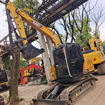 Sany SY75C de segunda mano excavadora de 7 toneladas en buenas condiciones para la construcción de ingeniería