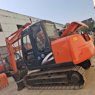 Excavadora Hitachi ZX70 Zaxis70 Máquinas de construcción de rastreo con 2800 horas de trabajo